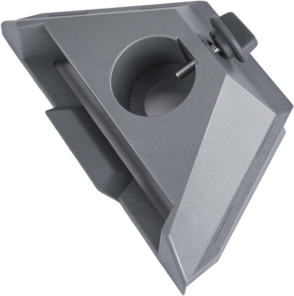 Starlink Mini Pole Mount Adapter, Heavy-Duty ASA/ABS Mount Bracket with Cable Management, for Starlink Mini Dish, Roof, RV, Camping & Outdoor Installation
