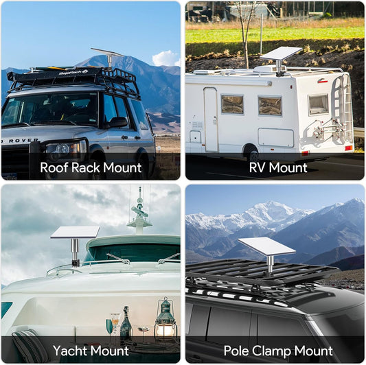 Step-by-Step Starlink RV Mount Installation (Zero Professional Tools Needed)