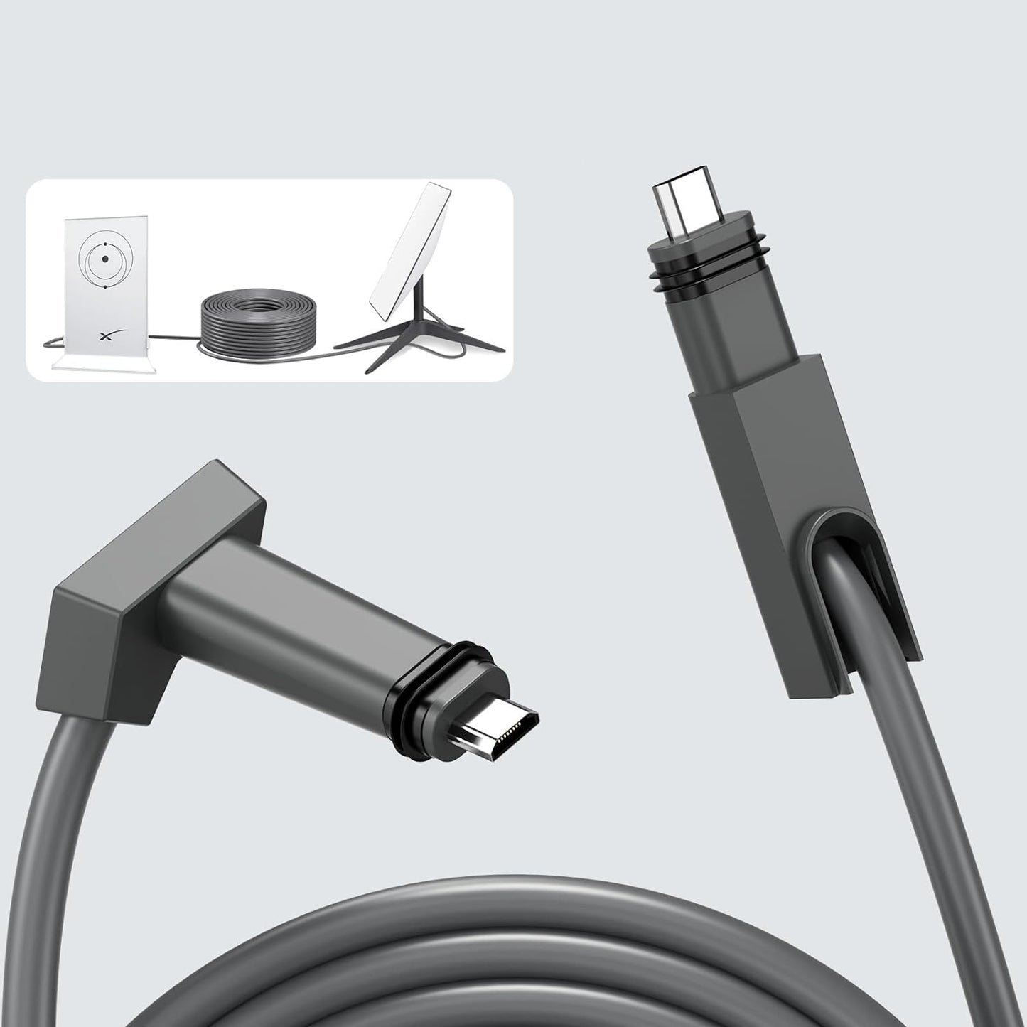 Starlink Gen 2 Dedicated Extension Cable - Outdoor Waterproof High-Speed Starlink Connection Cable