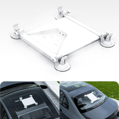 Starlink Mini Suction Cup Mount, No-Drill Glass/Car Mount for Starlink Mini, Reusable Adhesive Suction Mount for Car Sunroof, RV, Yacht & On-The-Go Use
