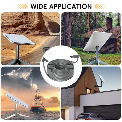 Starlink Gen 2 Dedicated Extension Cable - Outdoor Waterproof High-Speed Starlink Connection Cable