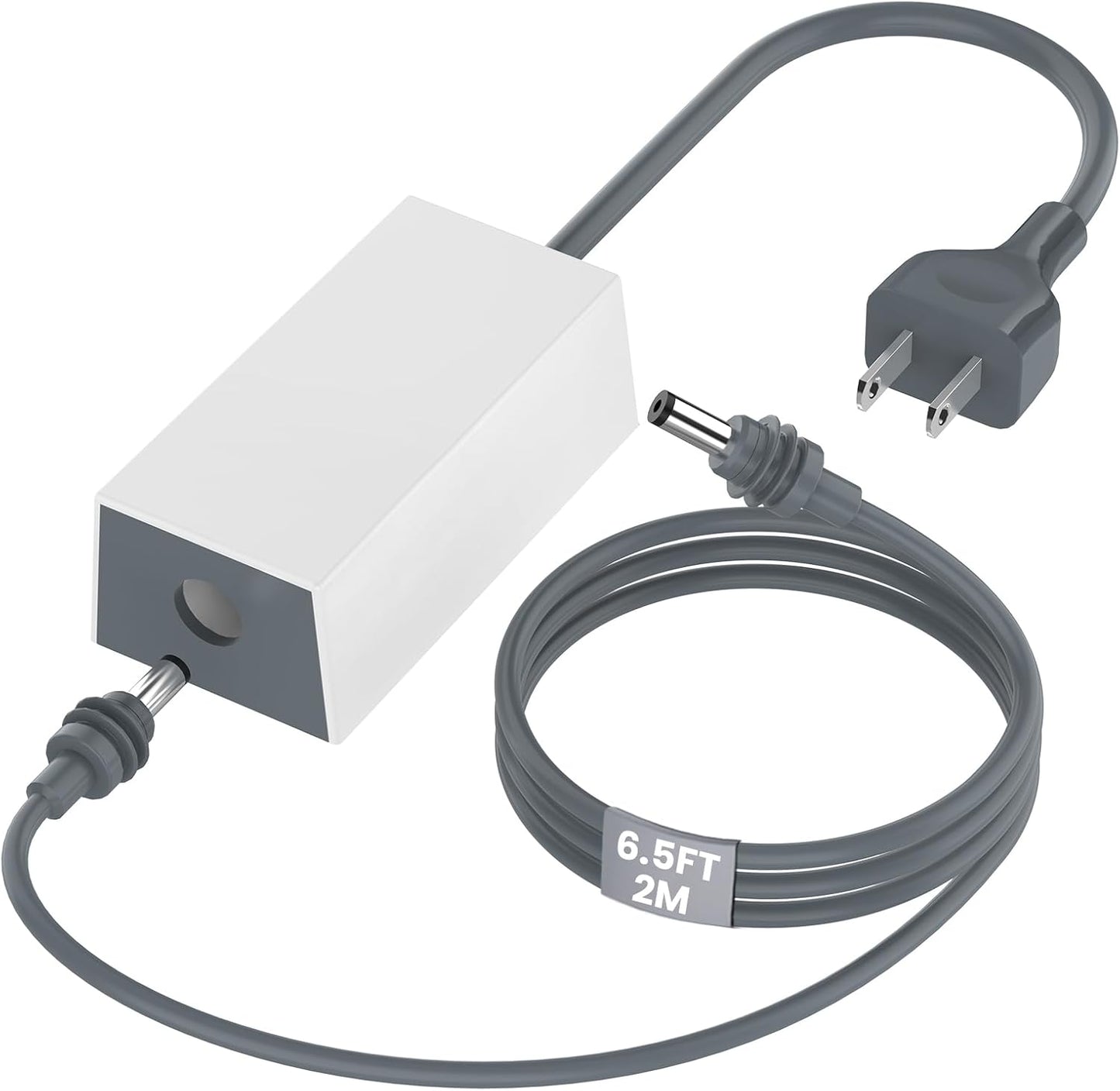 Starlink Mini 60W Power Adapter Kit with 6.5FT DC Cable, 30V/2A Replacement Charger for Starlink Mini, Space-Saving Design for Home, RV, Camping & Outdoor Use