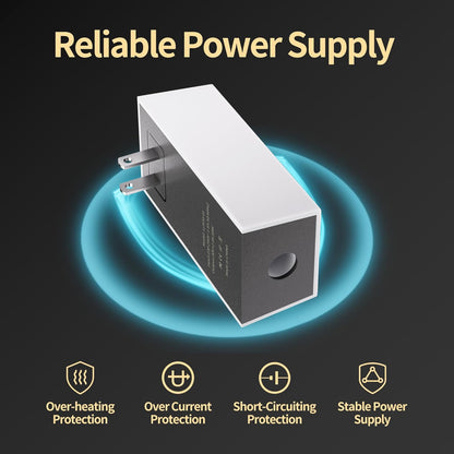 Starlink Mini 60W Power Adapter, 30V/2A Replacement Charger with Safety Protection, Compatible with Starlink Mini for Home, RV, Camping & Outdoor Use