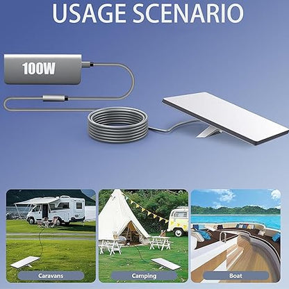 Starlink Mini USB-C to DC Power Adapter Cable (0.2m) - Waterproof and Compatible with 100W and Above PD Power Banks/Chargers and Original Starlink Mini Devices